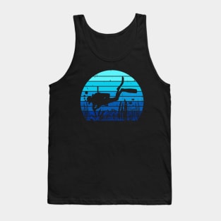 Spearfishing Spearfisher Fishing Diver Scuba Diving Tank Top